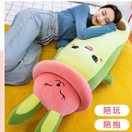 Gấu Bông Qủa Bơ Đội Mũ Hồng, Bơ Thỏ Cute - Hàng Quảng Châu Cao Cấp