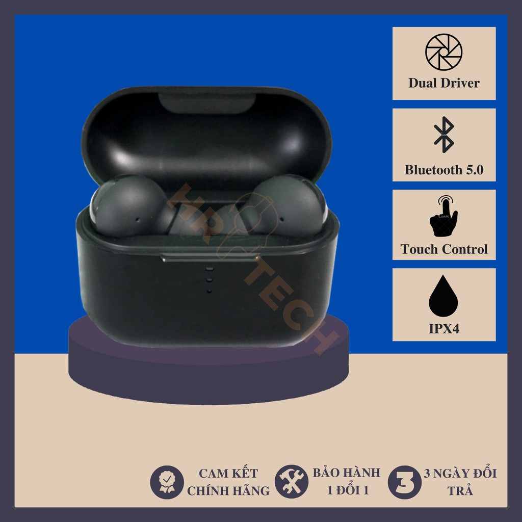 Tai Nghe True Wireless In-ear QCY T11 Dual Drivers Hybrid Dynamic-Armature Dual Mics HD Với Công Nghệ Sạc Nhanh