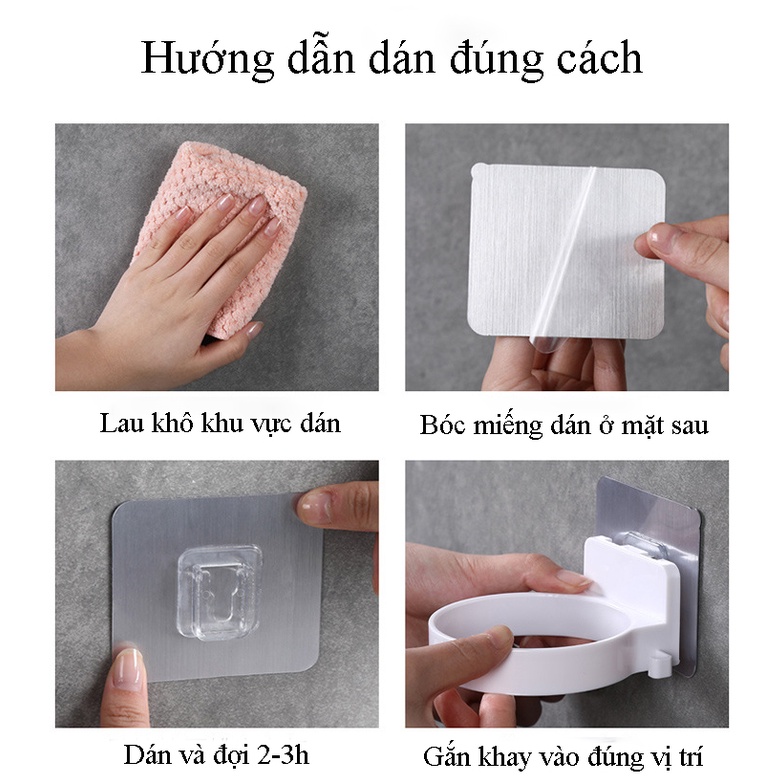 Giá Treo Máy Sấy Tóc Treo Nhà Tắm Dán Tường Không Để Lại Dấu Vết, Kệ Đỡ Thiết Kế Sáng Tạo Cao Cấp Tiết Kiệm Không Gian