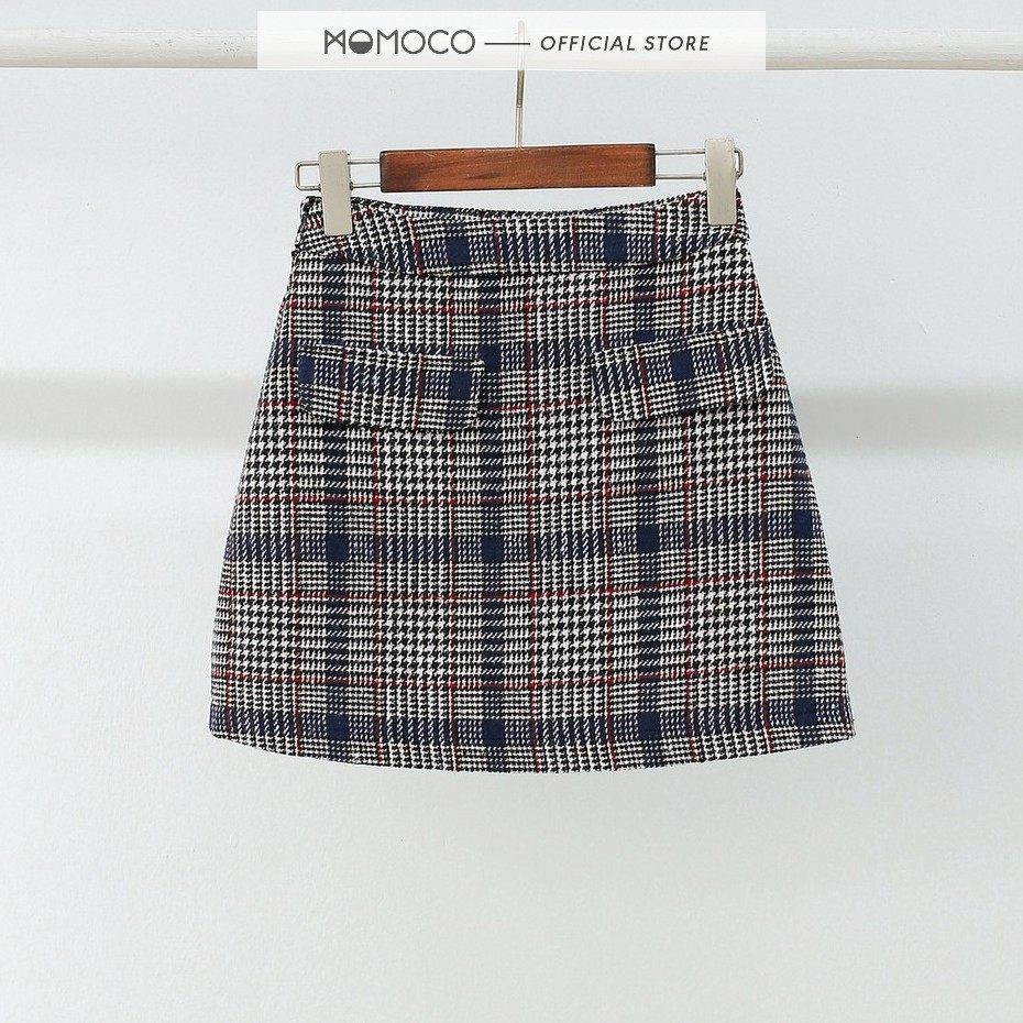 Chân Váy Kẻ MOMOCO  Thiết Chữ A Basic, Có Túi Lắp 2 Bên M2731 | BigBuy360 - bigbuy360.vn