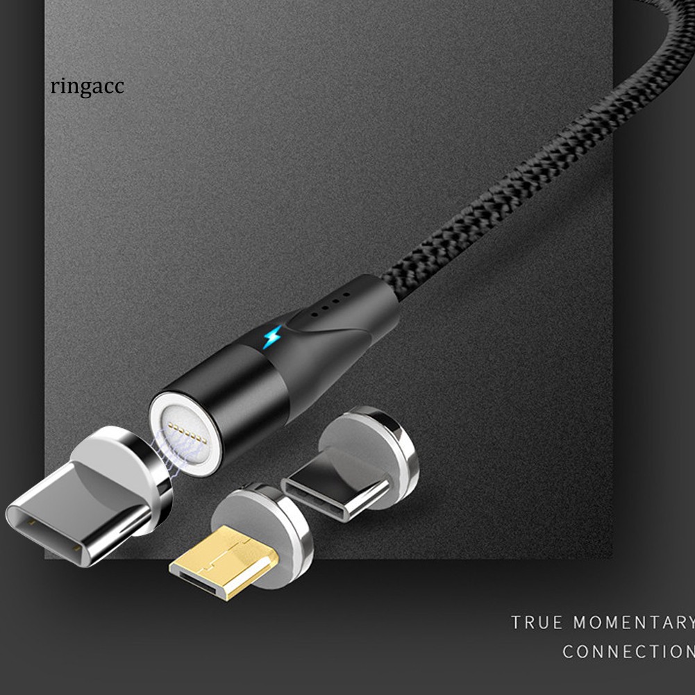 Dây cáp / Phích cắm sạc từ tính cổng Micro USB Type-C dài 1/2m dành cho điện thoại Ip