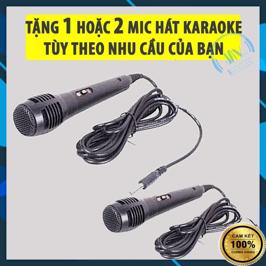 Loa karaoke Bluetooth KA99 Nhập Thái Lan - Tặng 2 Mic Hát Song Ca, Loa  Karraoke không dây  - Thẻ Nhớ USB Đài FM