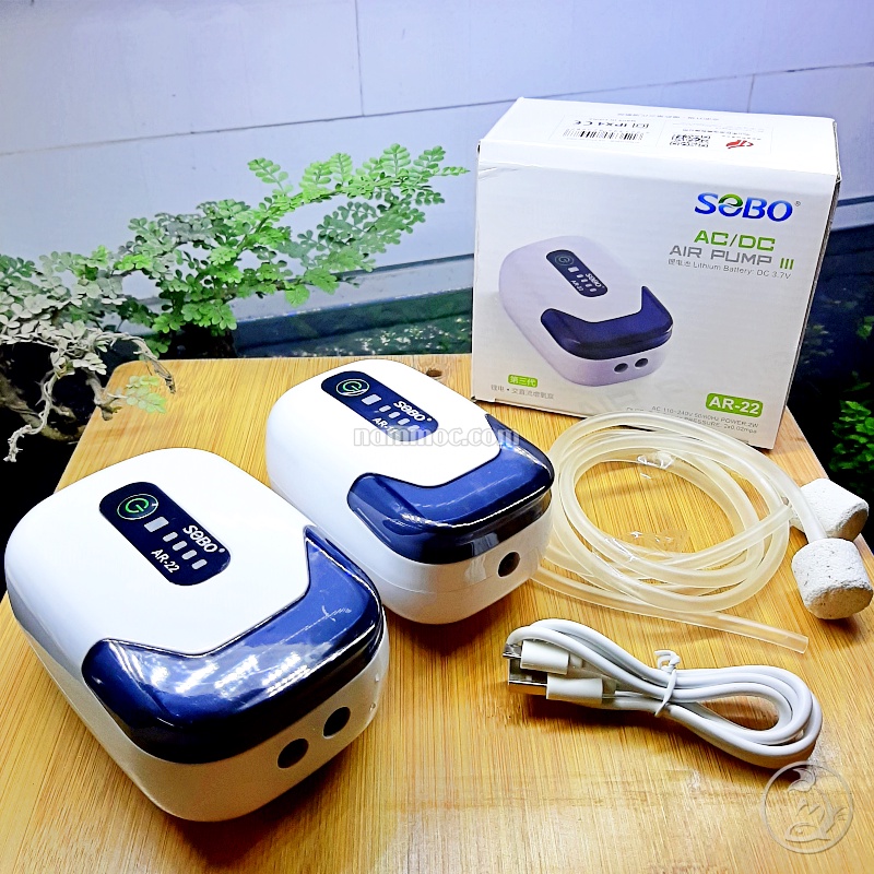 | Sủi Oxy Tích Điện Thế Hệ Mới Cho Bể Cá Cảnh, Thuỷ sinh