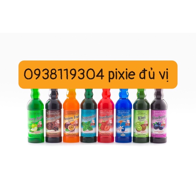 Siro Pixie Thái Lan 730ML Đủ Vị -