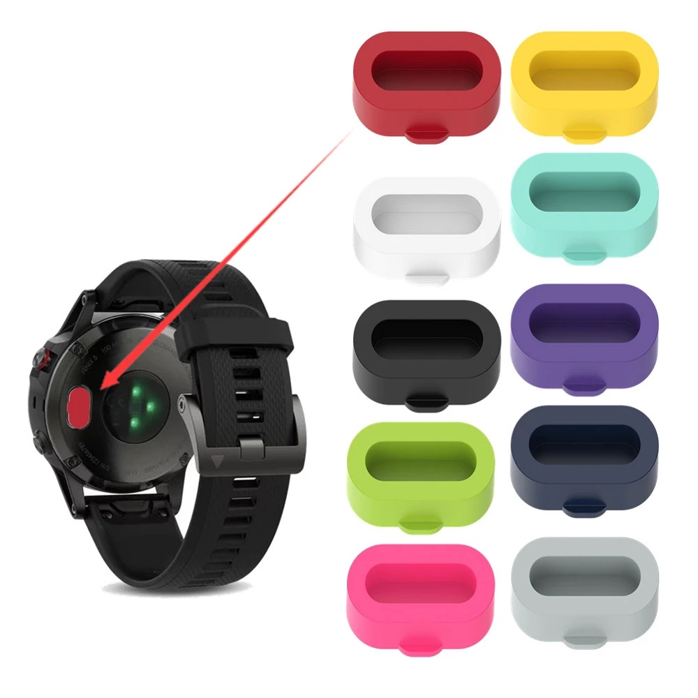 Nắp Silicon Bảo Vệ Chống Bụi Không Độc Hại Cho Đồng Hồ Garmin Vivoactive Garmin Fenix 5