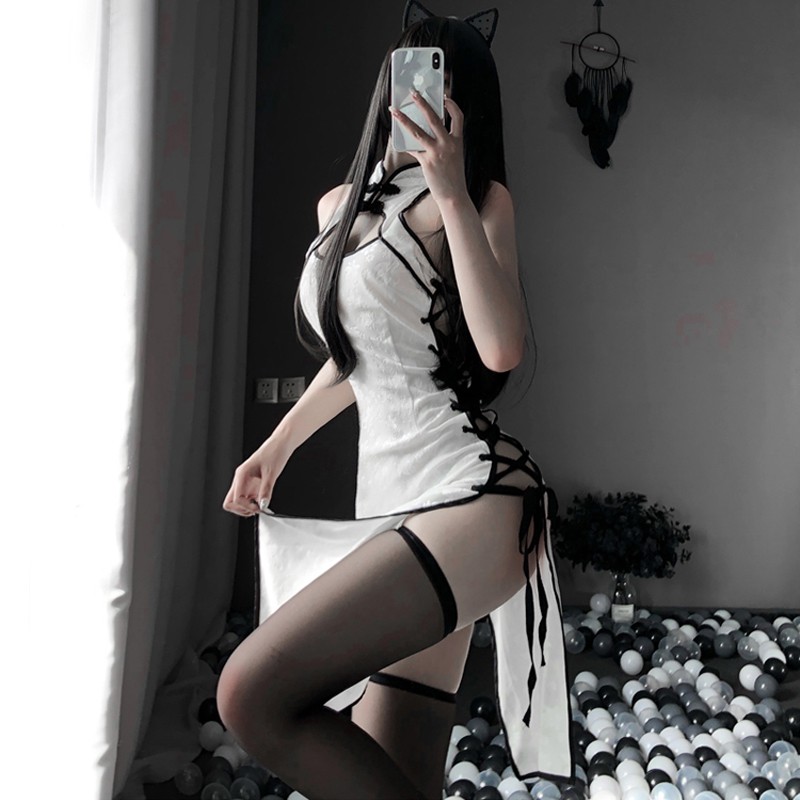 Cosplay sườn xám Trung Quốc sexy, váy nữ gợi cảm | WebRaoVat - webraovat.net.vn