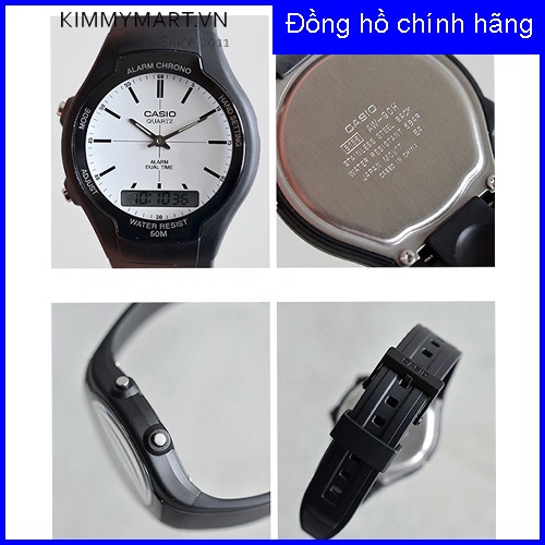 Đồng hồ Casio Nam - Dây Nhựa AW-90H-7E - Hàng chính hãng