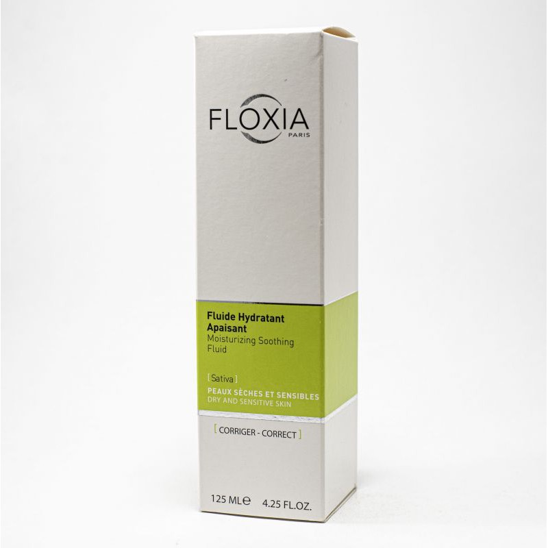 Kem dưỡng ẩm cho da khô và da nhạy cảm Floxia moisturizing soothing fluid /Sativa 125ml