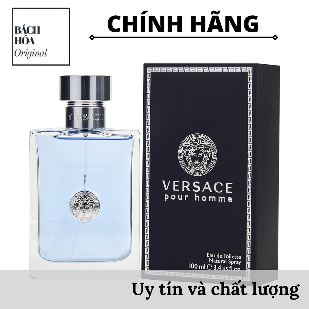 [Chính hãng] Nước hoa nam Versace POUR HOMME EDT 100ml - FULL SEAL