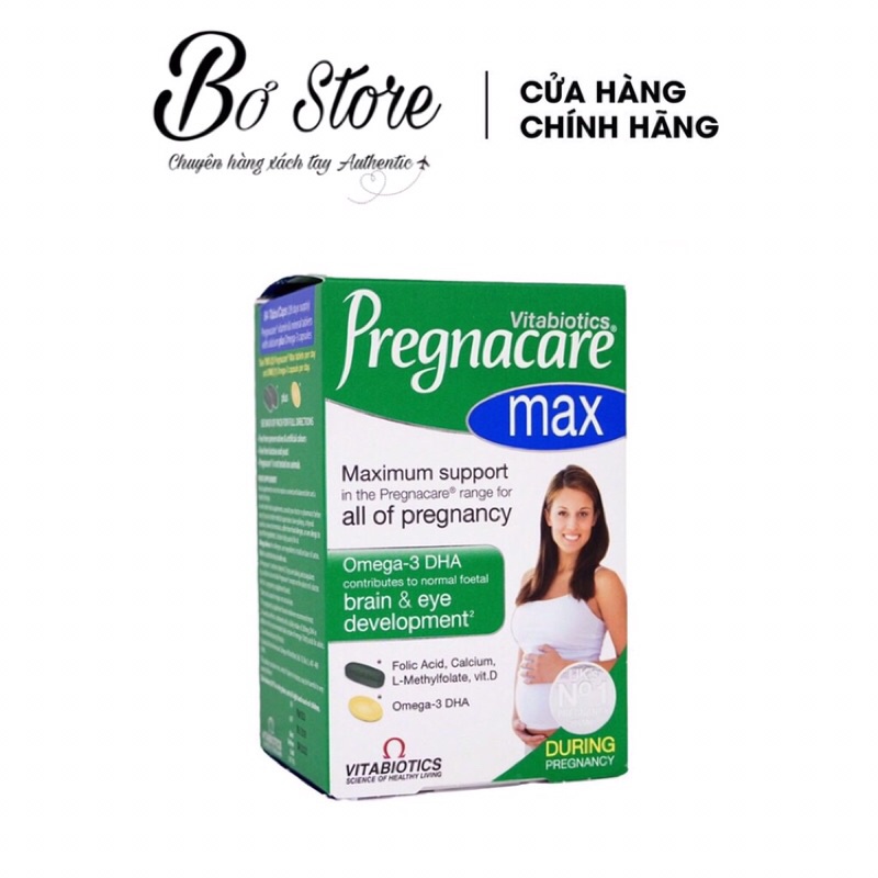 [NỘI ĐỊA ANH] Pregnacare Max cho mẹ bầu 84v( link cũ bán 31 sp bị xoá mọi người đặt lại vào link này)