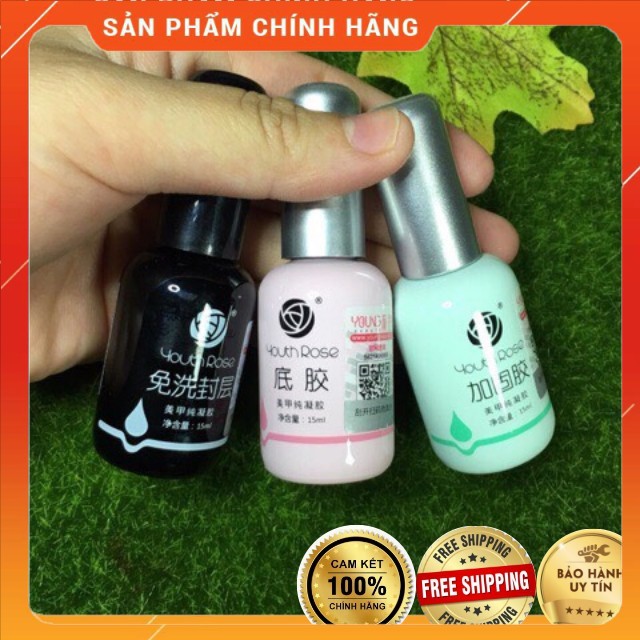 Base - top - cứng móng hoa hồng (Liên kết- bóng siêu bền) Thiên Di Nail