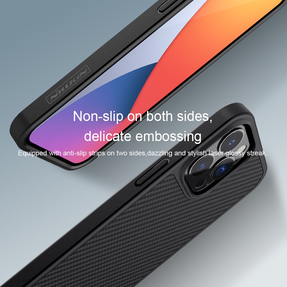 Ốp điện thoại Nillkin sợi carbon tổng hợp siêu mỏng cho iPhone 13 Pro Max