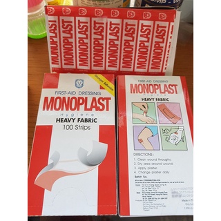 Băng keo cá nhân Monoplast - Thái Lan ( Hộp 100 miếng )