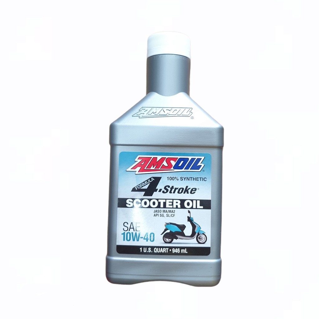 NHỚT AMSOIL 10W40 SCOOTER - NHỚT TAY GA MỸ NHẬP KHẨU