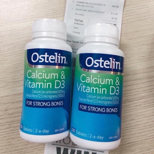 Canxi Ostelin bầu 130 viên