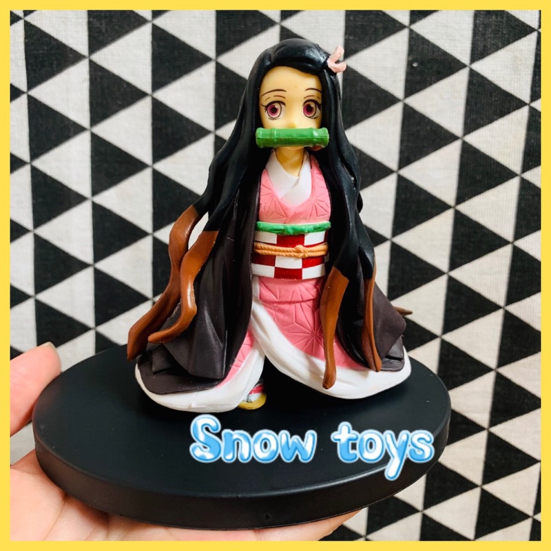 Tổng hợp Mô hình nezuko Kimetsu No Yaiba - thanh gươm diệt quỷ - Kamado Nezuko các tư thế nằm ngồi quỳ đứng -Cao 6~15cm