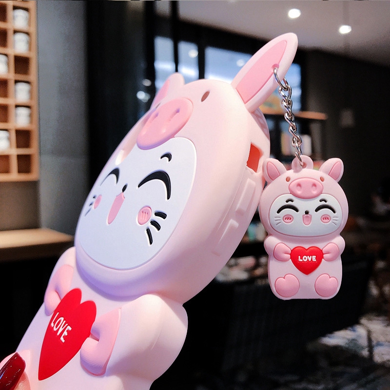 Ốp điện thoại bằng Silicon mềm hình mèo giả heo dễ thương dành cho iPhone 6/6S 6+/6S+ 7/7+ 8/8+ X/XS/XSMax/XR | BigBuy360 - bigbuy360.vn