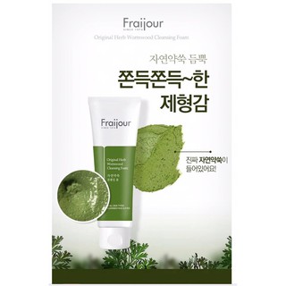 Sữa Rửa Mặt FRAIJOUR Original Herb Wormwood Cleansing Foam 150ml