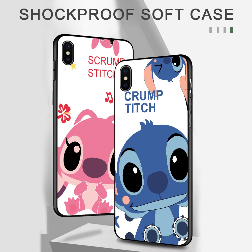 Xiaomi Poco M3 X3 NFC Pro GT F3 5G Xiomi mi Pocophone For Soft Case Silicone Casing TPU Cute Cartoon Lovers Stitch Angel Sweetheart 626 Shockproof Phone Full Cover Simple Macaron Matte Back Cases