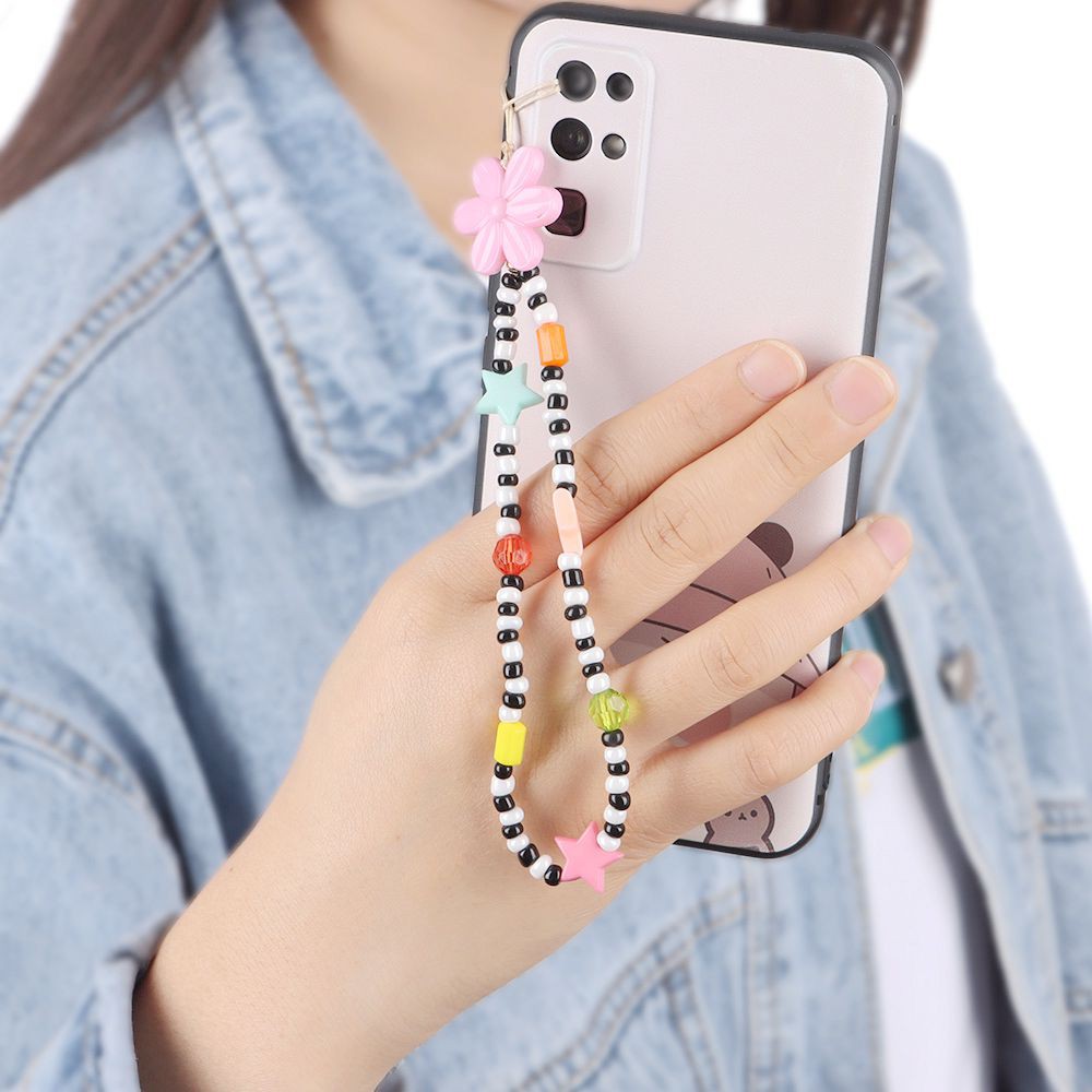 MAGIC New Strap Lanyard Women|Beads Chain Mobile Phone Chain Anti-lost Colorful Hanging Cord Decoration Mobile Phone Rope