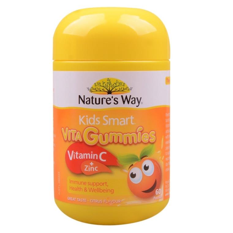 Kẹo Gum vitamin c và kẽm cho bé