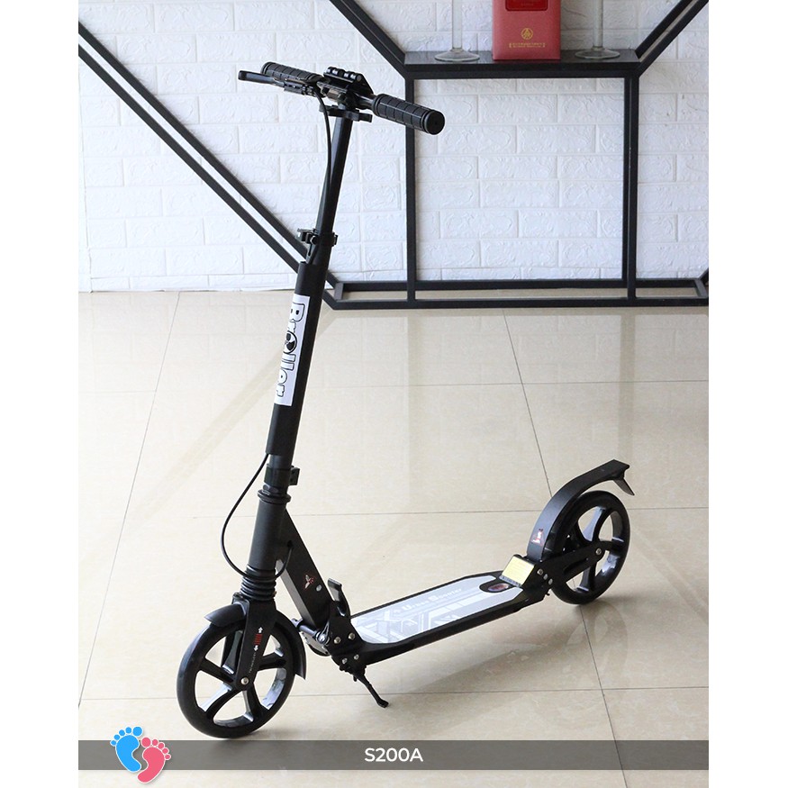 Xe trượt Scooter 2 bánh cho bé Broller BABY PLAZA S200A bánh 200mm