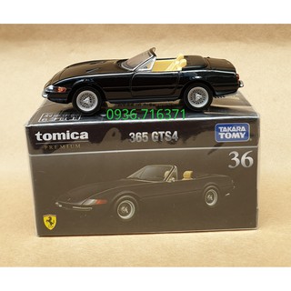 Mô hình xe Premium Fer mui trần màu đen tomica Nhật Bản No36 (Có Hộp)