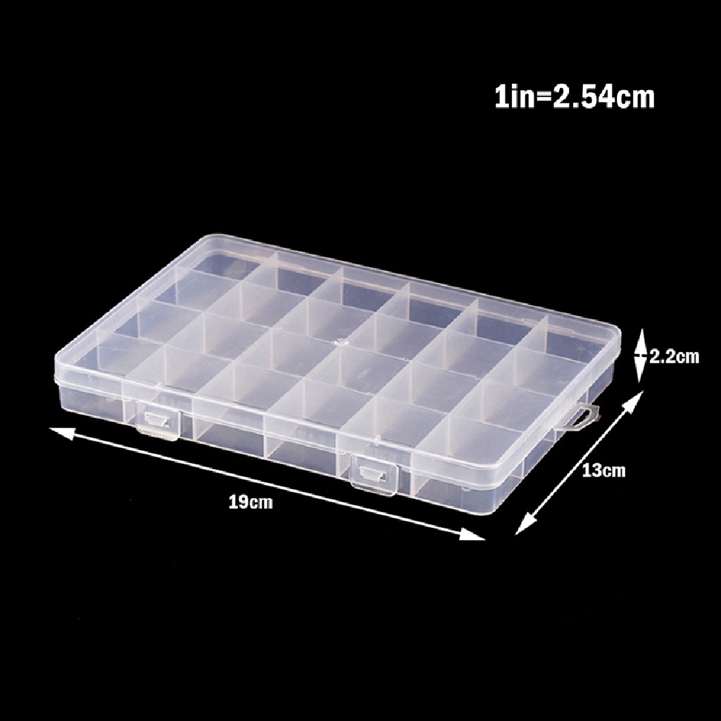 Hộp Nhựa Đựng Trang Sức 24 Ngăn Tiện Lợi E6VN / E6VN