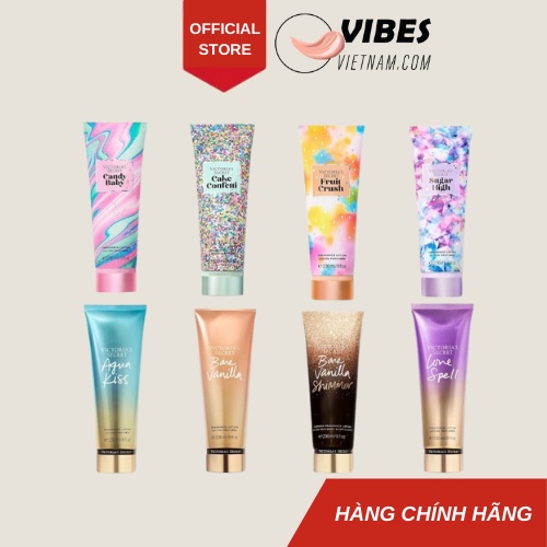 Kem dưỡng toàn thân body lotion victoria secret's dưỡng ẩm cấp ẩm mềm mịn trắng da tuýp 236ml vibesvietnam