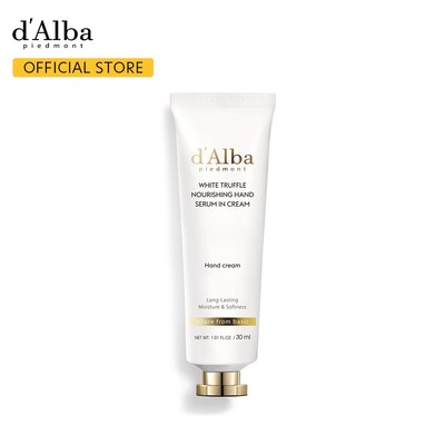 [d'Alba official] Kem dưỡng tay cấp ẩm cao cấp  White Truffle Nourishing Hand Serum In Cream 30mL