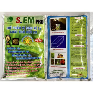 Chế phẩm men vi sinh S.EM Pro