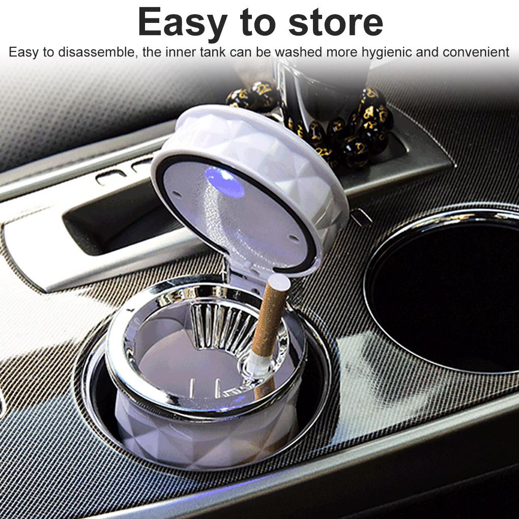 Gạt Tàn Thuốc Có Thể Tháo Rời Kèm Nắp Đậy Tiện Dụng Đứng