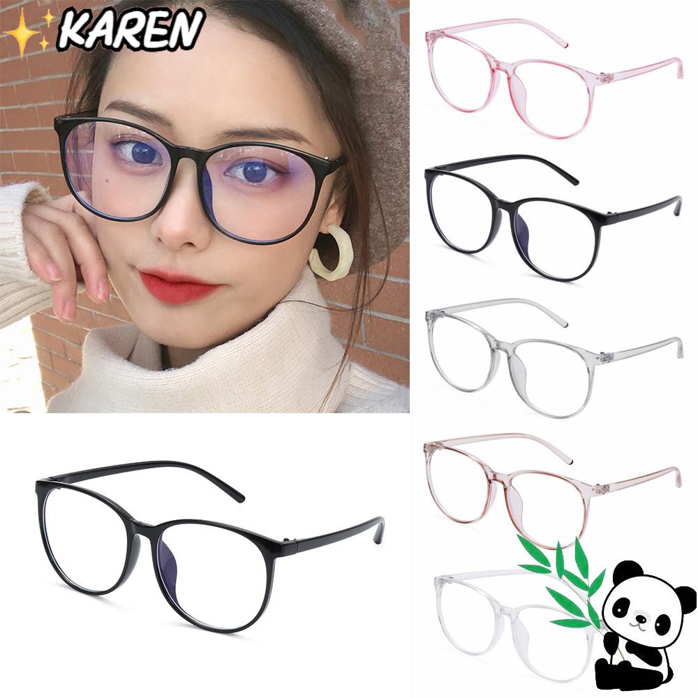 Kính Mát Gọng Tròn Chống Tia UV Ánh Sáng Xanh Kèm Hộp Đựng