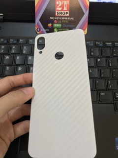 DÁN VÂN CARBON MẶT LƯNG XIAOMI REDMI NOTE 7/ NOTE 7 PRO