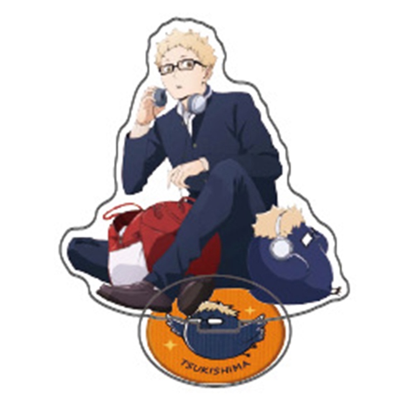 Mô Hình Nhân Vật Haikyuu Đứng Bằng Acrylic Trang Trí Bàn