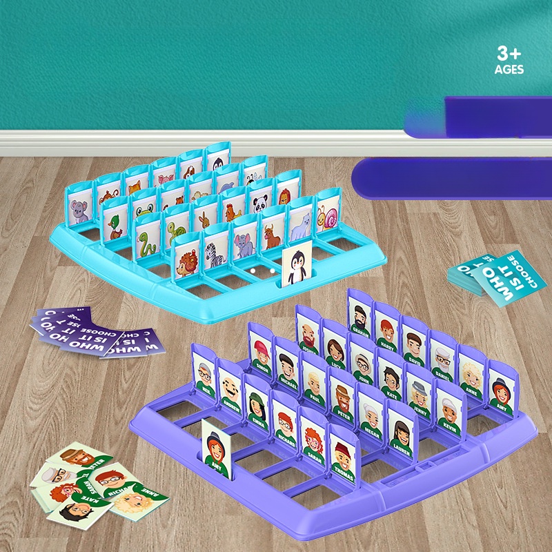 Đoán xem ai? Bộ Trò Chơi Board Game Với Người Và Thú Cưng