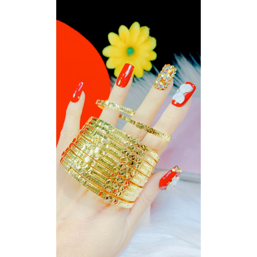 Ximen Mạ Vàng Bền Màu Có Khóa HX2014 - CAM KẾT KHÔNG ĐEN KHÔNG NGỨA - Trang Sức Nữ Đẹp Shop