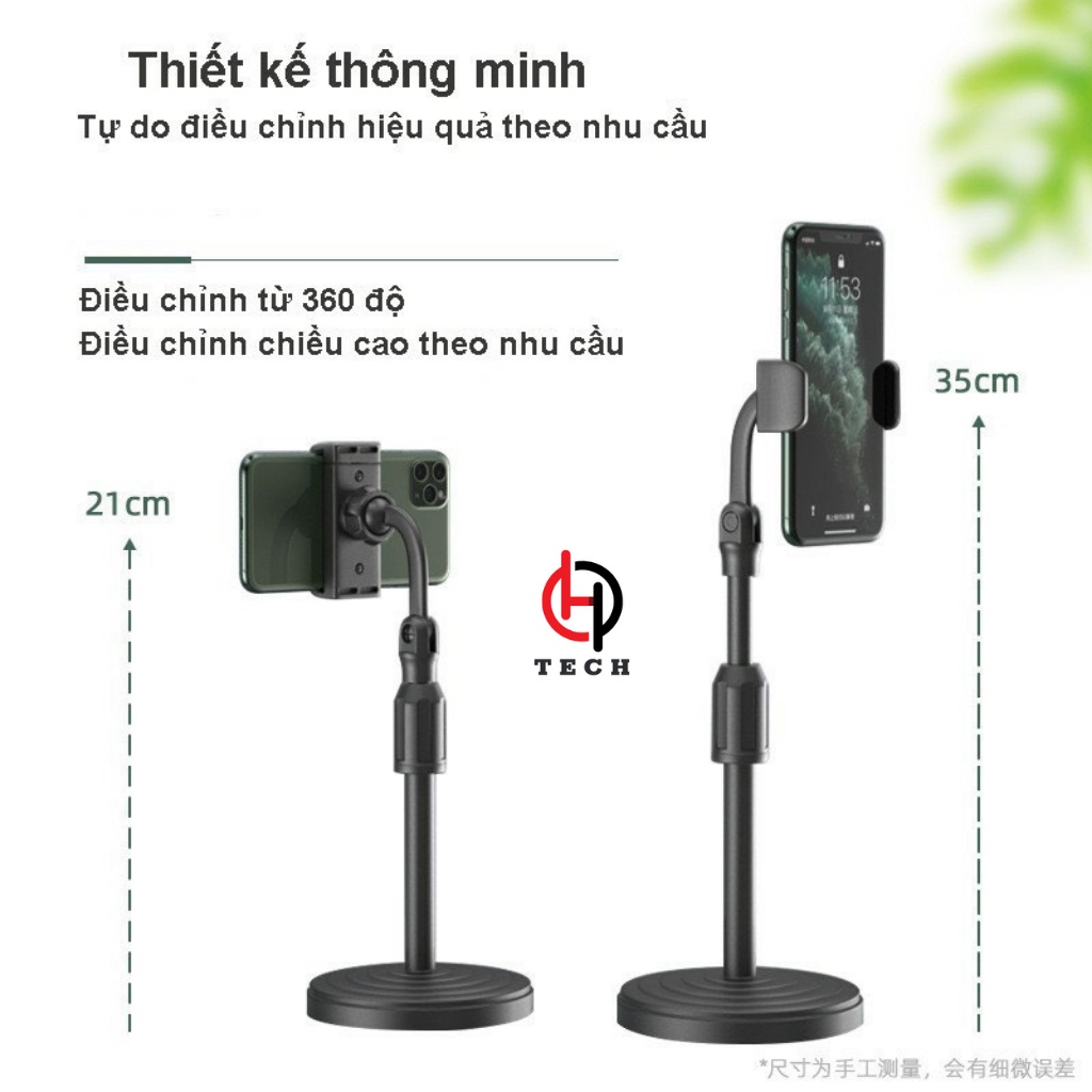 Giá Đỡ Điện Thoại, Kẹp Điện Thoại Đa Năng Xoay 360 Độ Thiết kế nhỏ gọn có thể tháo rời mang đi làm, công tác, du lịch.