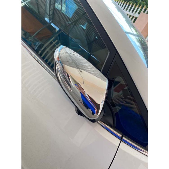 Bộ 2 Ốp Gáo Gương Xe Kia K3, Cerato 2016 2017 2018 Mạ Crom Cao Cấp trang trí ốp chống xước cho xe