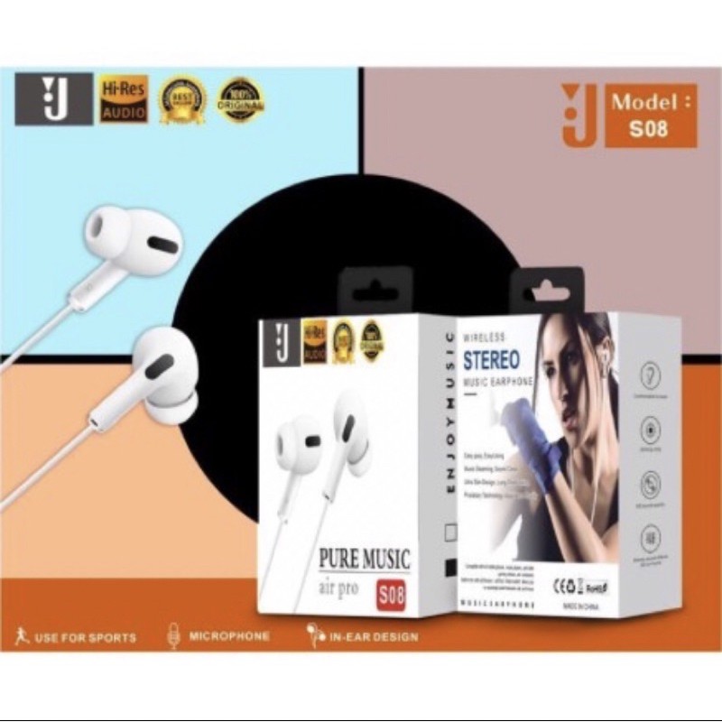 Tai Nghe Bluetooth Jbl J08 Plus Kèm Mic Thoại