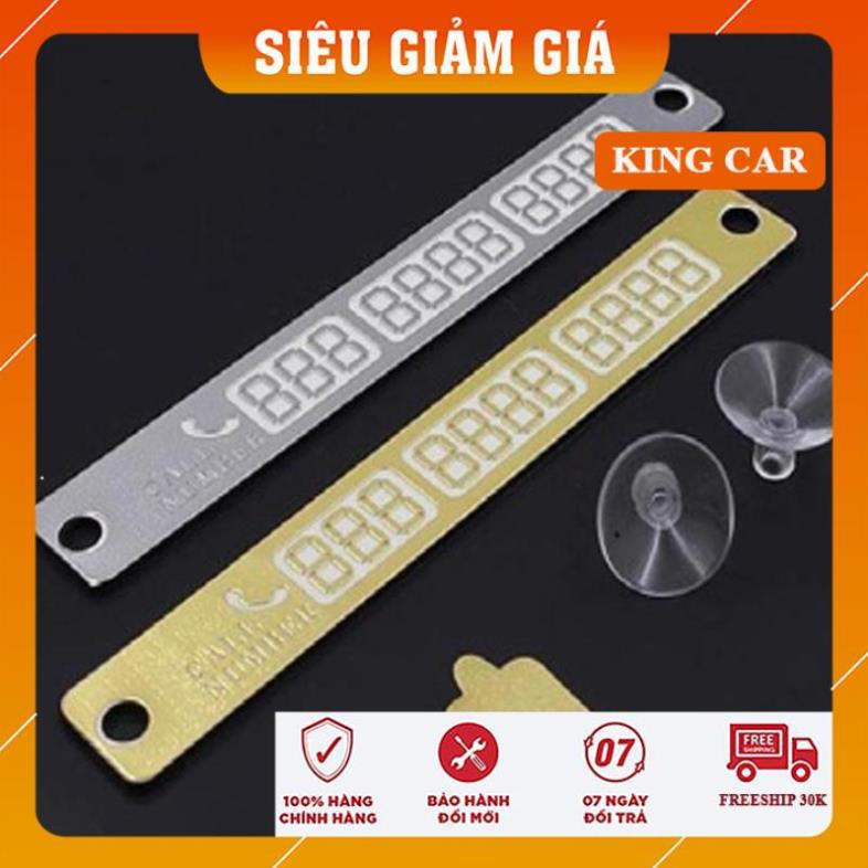 Thẻ để lại số điện thoại trên ô tô, bảng ghi số điện thoại trên ô tô - Shop KingCar