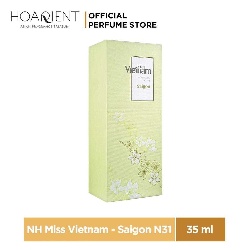 Nước Hoa Nữ Miss Việt Nam N31 - Sài Gòn - Hộp Xanh Lá 35ml