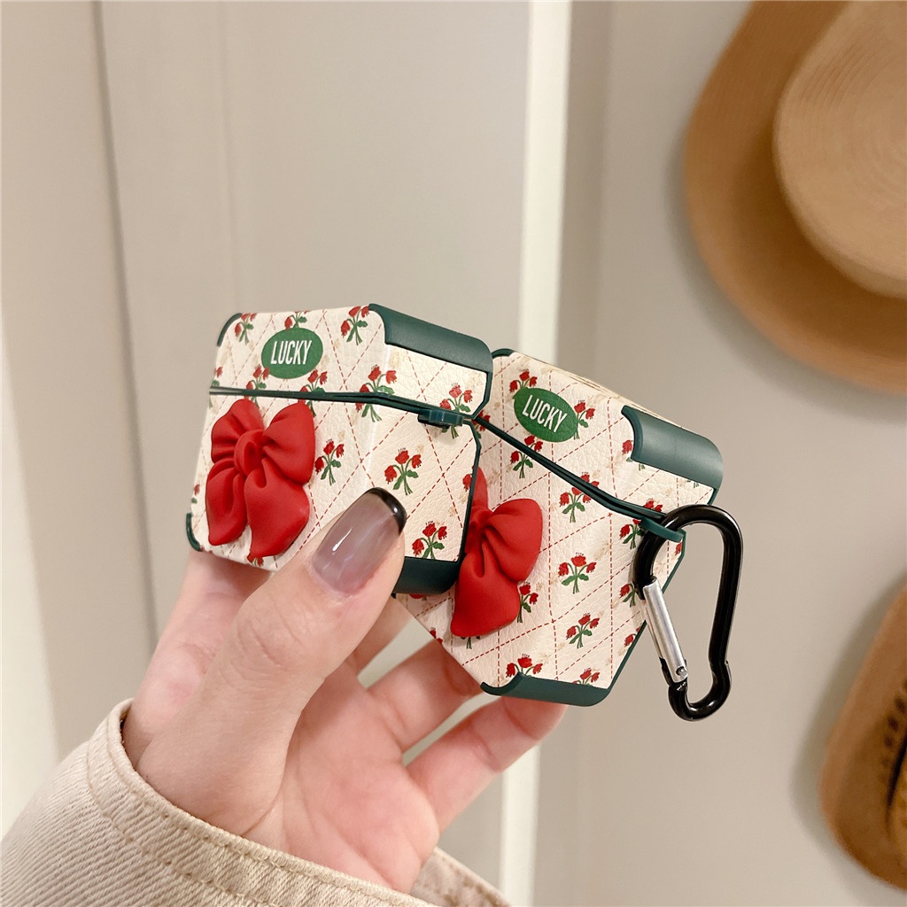 Vỏ Bảo Vệ Hộp Sạc Tai Nghe AirPods 1 2 3 Pro Không Dây Họa Tiết Hoạt Hình Dễ Thương Ốp