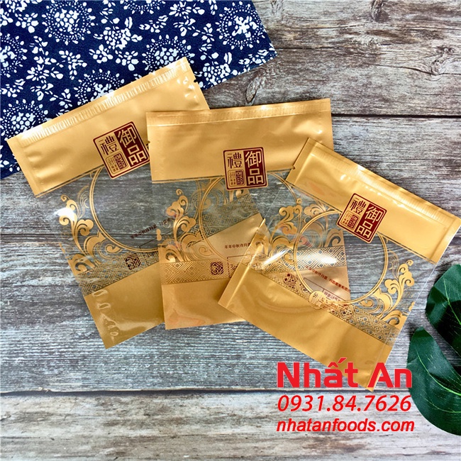 Túi hàn đựng bánh trung thu Hoàng gia 125gr 13x15cm - 100 cái