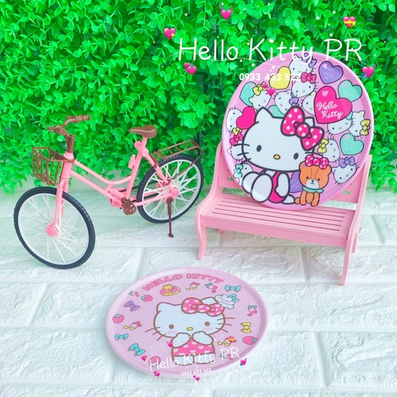 Dĩa cách nhiệt Hello Kitty