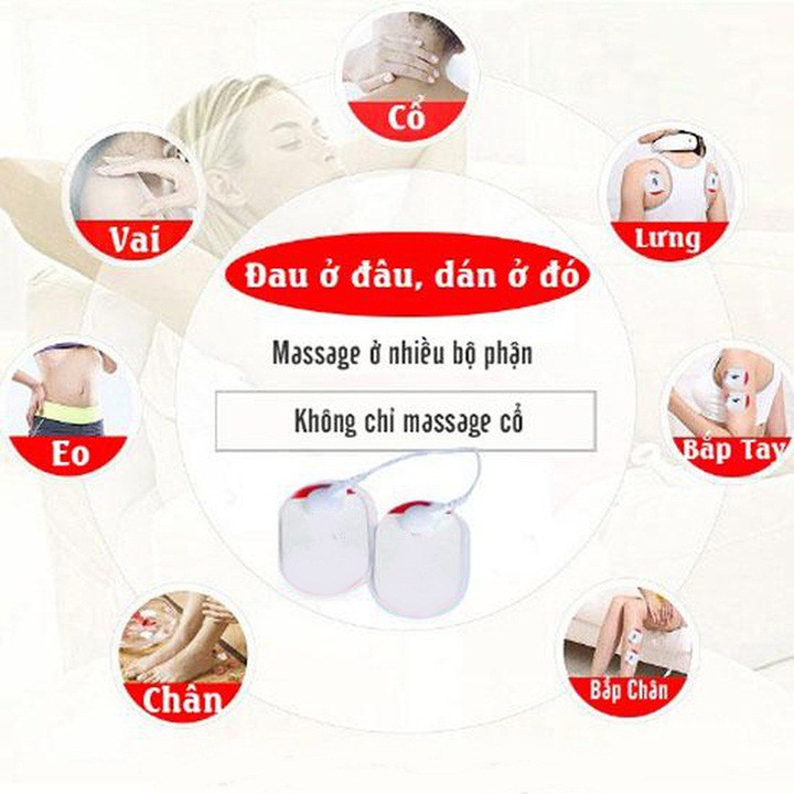Máy massage cổ tác động 3D giảm đau nhức hiệu quả