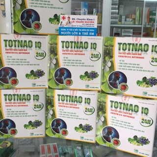✅(hàng chính hãng) TOTNAO IQ 24h-viên uống tăng cường hoàn não,phòng ngừa hoa mắt,chóng mặt,nhức đầu