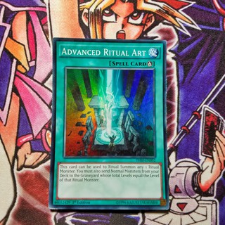 Thẻ bài Yugioh chính hãng | Advanced Ritual Art | THSF Super rare