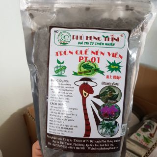 Phân hữu cơ trùn quế / trùn quế viên nén