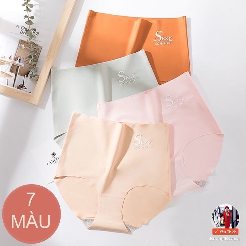 Quần Lót Su Không Viền Cạp Cao Sexy - Hàng Loại 1